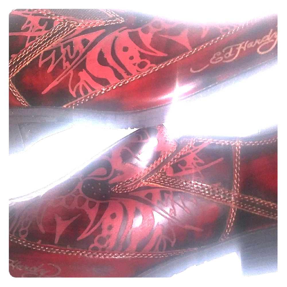 Ed Hardy's,Size 11,with Stylish,Classic,loafers